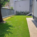 Inner courtyard landscaping