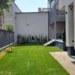 Inner courtyard landscaping