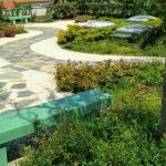 Terasă verde intensivă - o grădină japoneză ZEN - complex rezidențial Neorama Brașov