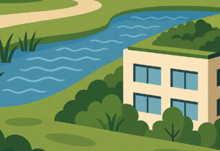 A zöldtetők alapvető szerepe a városi kék-zöld infrastruktúrában